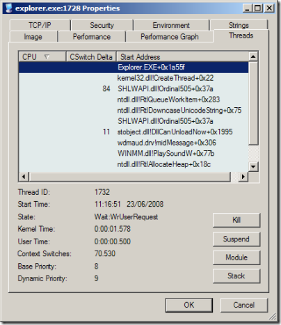 SATsoftware: Process Explorer